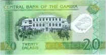 Gambia 20 Dalasis Dr J. J. Jammeh - 20 a&ntilde;os de progreso - Pol&iacute;mero 2014 (2015)