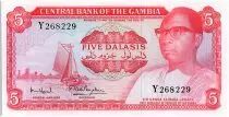 Gambia 5 Dalasis  -  D Kairaba Jawara -  (1972-86)