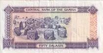 Gambia 50 Dalasis  - Hoopoe Bird and Woman - 1996 - P.19