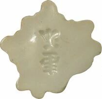 Gambling Token - Porcelain Pai, Butterfly - 1800 / 1875