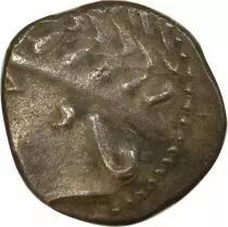 Gaul Allobroges - Denarius VOL with Horse and Wheel - Ist Century BC