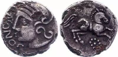 Gaul Denarius SANTONOS - Santons