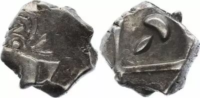 Gaul Drachme, Volcae Tectosages - Drachm Cubist head - 7 e ex