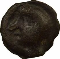 Gaul Haute & Moyenne Seine - Potin with Bald Head - 100 / 60 Av JC