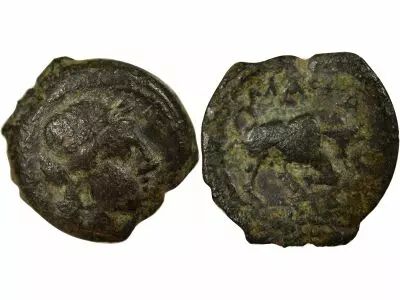 Gaul Massalia - Bronze with Bull - 150 / 130 BC