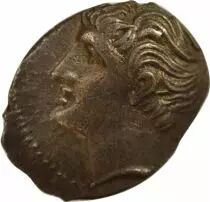 Gaul Massalia - Obol, Head left - 121 / 82 BC