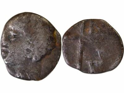 Gaul Obol, Imitation of Massalia - 121 / 82 BC