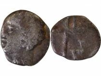 Gaul Obol, Imitation of Massalia - 121 / 82 BC
