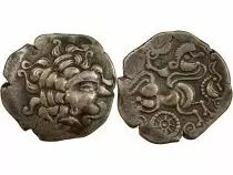 Gaul Riedones - Billon Stater, Class VIIa - 80 / 50 BC