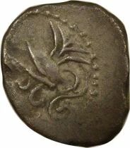 Gaule (Allobroges) Denier Argent, &agrave; l\'Hippocampe - 75 / 70 Av JC