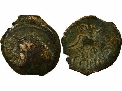 Gaule (Meldes) Bronze, Epenos - 60 / 40 Av JC