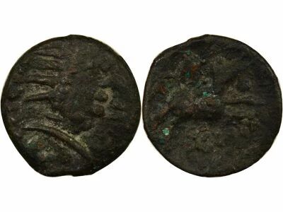 Gaule (Pictons) Bronze VIRII - 60 / 40 Av JC