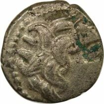 Gaule (Pictons) Drachme Argent, au Cavalier ail&eacute; - 120 / 80 Av JC