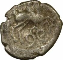 Gaule (Pictons) Pictons - Drachme Argent, au Cavalier ail&eacute; - 120 / 80 Av JC