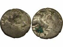 Gaule (Pictons) Pictons - Drachme Argent, au Cavalier ail&eacute; - 120 / 80 Av JC