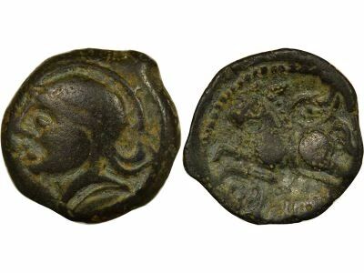Gaule (Suessions) Bronze CRICIRV - 50 / 40 Av JC