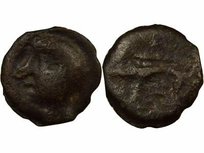 Gaule Haute & Moyenne Seine - Potin � la T�te Chauve - 100 / 60 Av JC