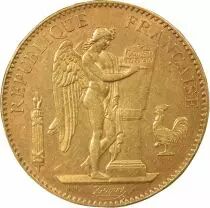 Genius - 100 Gold Francs, Dieu Prot&egrave;ge la France - 1879 A Paris