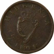 George III - 1/2 Penny - 1805 Soho
