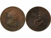 George III - 1/2 Penny, 3rd Portrait - 1799 Soho