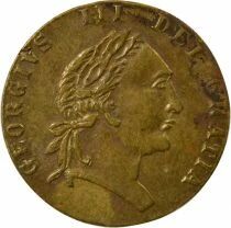 George III - Brass Token, 1/2 Spade Guinea - 1791