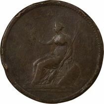 George III - Penny, 4th Portrait - 1807 Soho