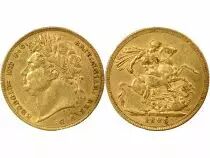 George IV - Gold Sovereign - 1823 London