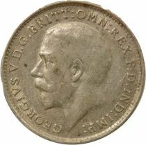 George V - 3 Silver Pence - 1918 London