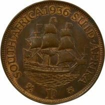 George V - Penny - 1936 Pretoria