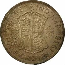 George VI - 1/2 Crown - 1938 London