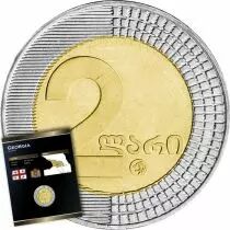 Georgie 2 Lari 2006 Georgie - Bimétallique