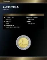 Georgie 2 Lari 2006 Georgie - Bimétallique