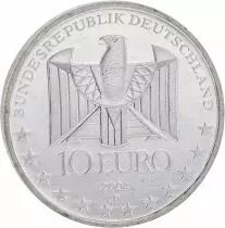 Germania  10 Euros Silver - 100 years of the Underground in Germany