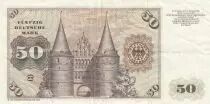 Germania  50 Mark 1980 - Holstentor, L&uuml;beck
