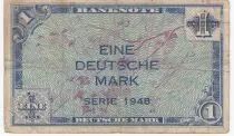 Germania (Repubblica Federale) 1 D. Mark - US Army - 1948