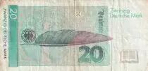Germania (Repubblica Federale) 10 D Mark - Annette von Drosteh&uuml;lshoff - 1991 -Serial AD - P39a