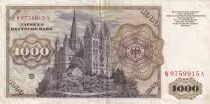 Germania (Repubblica Federale) 1000 Deutsche Mark - Johannes Sch&ouml;ner by Lucas Cranach - 1960
