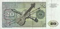 Germania (Repubblica Federale) 20 Deutsche Mark - Elsbeth Tucher - Musical instruments - 1980 - P32d