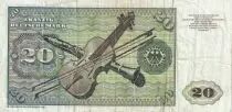 Germania (Repubblica Federale) 20 Deutsche Mark - Elsbeth Tucher - Musical instruments - 1980 - Serial GN - P32d