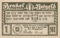 Germania 1 Mark - Brakel - 1921 - Notgeld