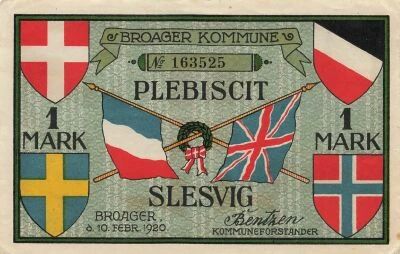 Germania 1 Mark - Broager - 1920 - Notgeld