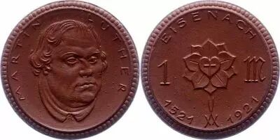 Germania 1 Mark - Eisenach - 1921