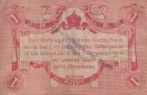 Germania 1 Mark - Metz - 1917
