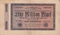 Germania 1 million Mark - 25/07/1923 - Serial Ka-DB