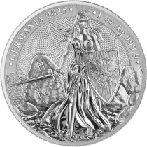 Germania 1 ONCE SILVER GERMANIA 2024 BULLION - 5 MARKS