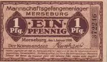 Germania 1 Pfennig - Camp de prisonniers de Merseburg - 1916