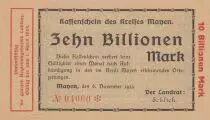 Germania 10 billion mark - Manen N&deg;04060 - 1923