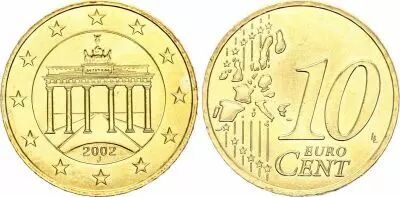 Germania 10 Centimes Euro - 2002 J