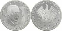 Germania 10 Mark - Johann Gottfried Herder, 250th Birth Anniversary (1744?1803) ? 1994 G Karlsruhe ? Silver