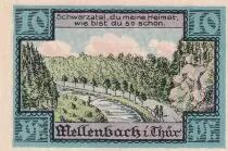 Germania 10 Pfennig - Mellenbach - Notgeld - 1921